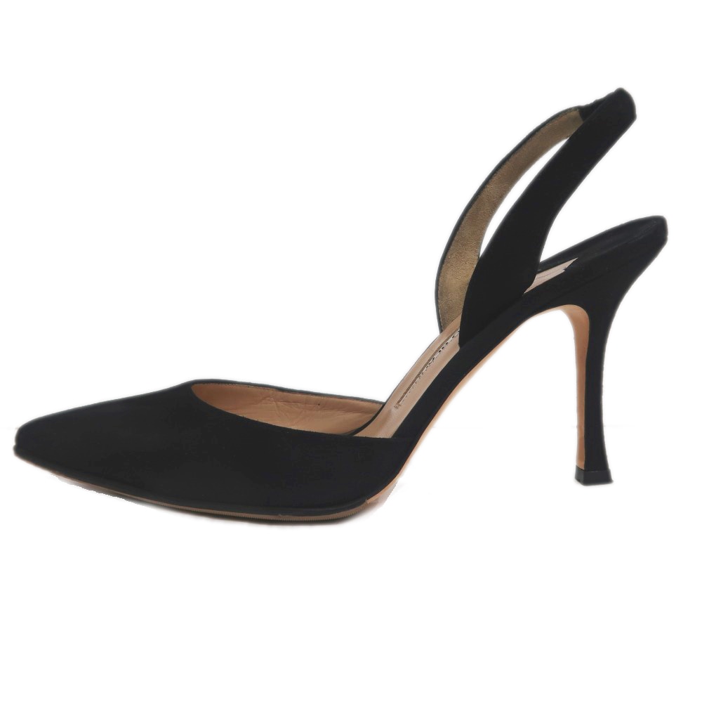 マノロブラニクMANOLO BLAHNIKレザーアンクルストラップ 名東】【MANOLO BLAHNIK】マノロ ブラニク ヒールパンプス