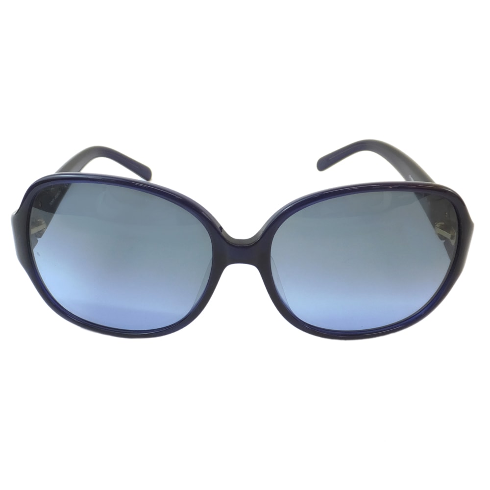【天白】【TORYBURCH】トリーバーチ サングラス ブルー ゴールド金具 TY 7026A 511/17 59□16 135 アイウェア ファッション 小物【中古】