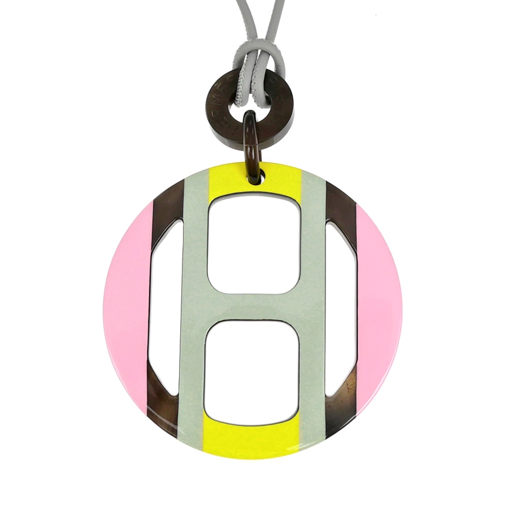 名東】【HERMES】エルメス ネックレス Hエキップ バッファロー