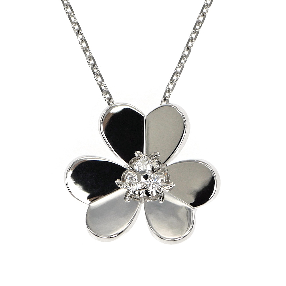 ��̾��ۡ�VAN CLEEF&ARPELS�ۥ����󥯥꡼�ա������ڥ� �ե������ �ڥ����� �ͥå��쥹 �顼����ǥ� 750WG K18 �ۥ磻�ȥ������ ������ ���奨�꡼�ڿ���Ʊ�ۡ͡���š�