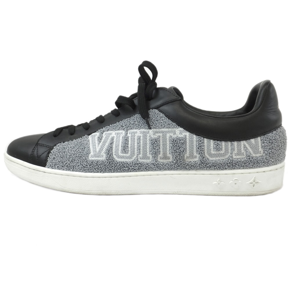 �ڿ���SALE�ۡ�ŷ��ۡ�LOUIS VUITTON�ۥ륤�����ȥ� �������åȥ��ˡ����� �륯����֥륯 �֥�å� ������7.5ɽ�� 26.5cm���� ���졼 �쥶�� �������� ��� ��ǥ����� ������š�