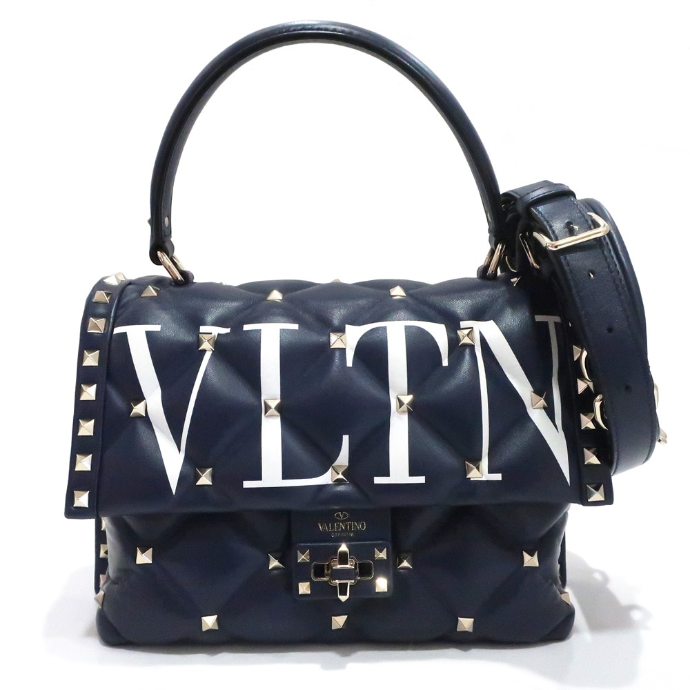 栄】【VALENTINO】ヴァレンティノ ロックスタッズ ハンドバッグ