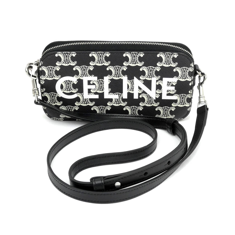 ��̾��ۡ�CELINE�ۥ��꡼�� �ȥꥪ��� �ۥ꥾�󥿥�ݡ��� 10L272FSQ �֥�å� �� ���������Хå� �ݡ����Хå� ��� �� ��ǥ����� ������š�