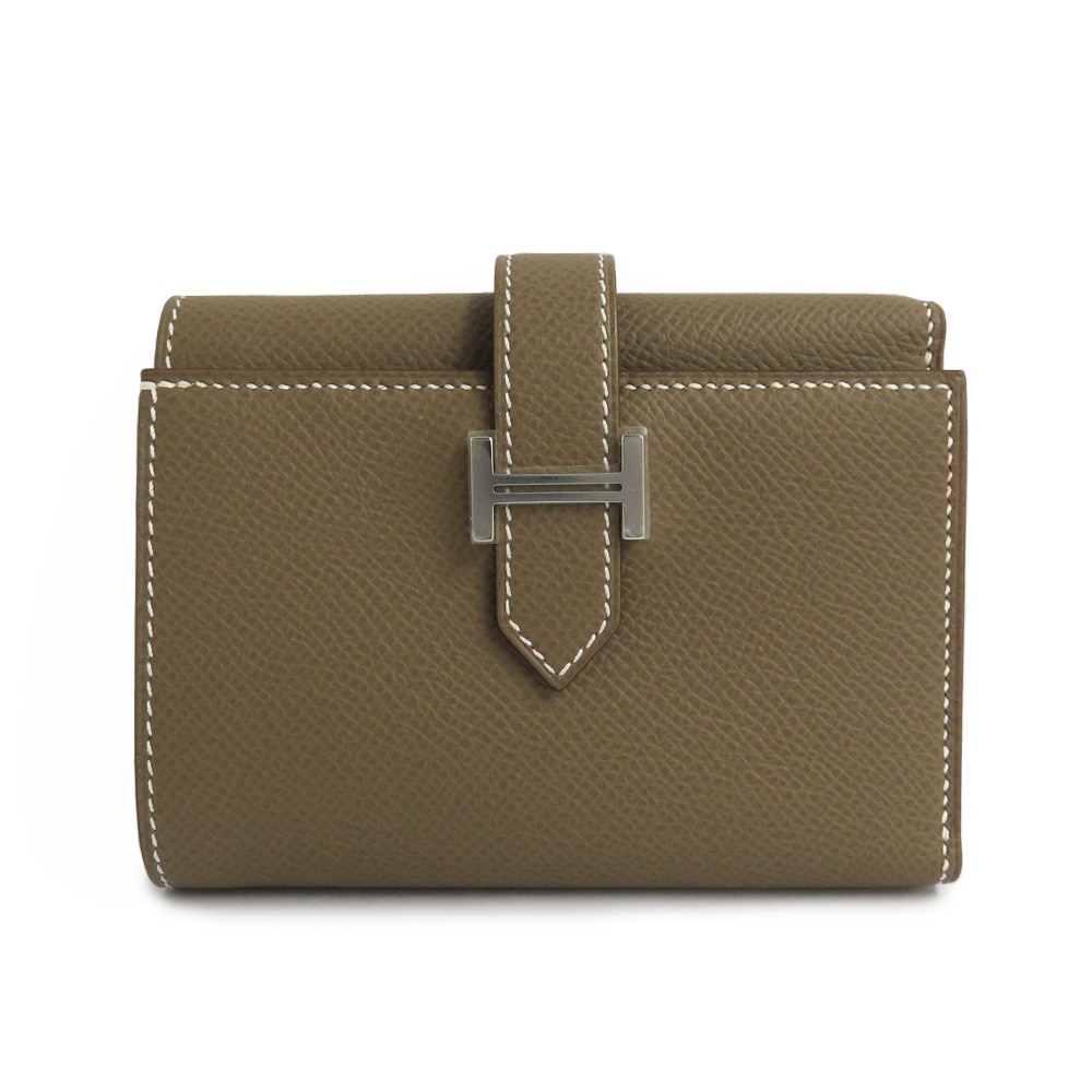 名古屋】【HERMES】エルメス ベアン コンビネ エプソン エトゥープ 三