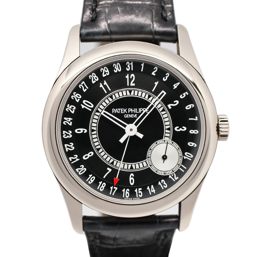 �ڿ���SALE�ۡ�̾�Ų��ۡ�PATEK PHILIPPE�ۥѥƥå��ե���å� ����ȥ�� 6006G-001 �֥�å� WG �� ��ư���� ��� �ݾڽ��դ� 2020ǯ����š�