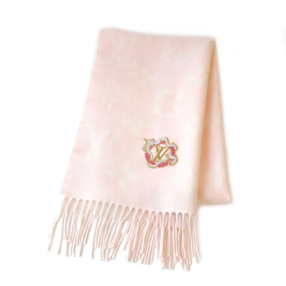 栄】【セール~】【LOUIS VUITTON】ルイヴィトン マフラー LV