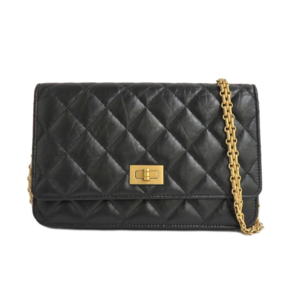 名古屋】【CHANEL】シャネル マトラッセ 2.55 チェーンウォレット