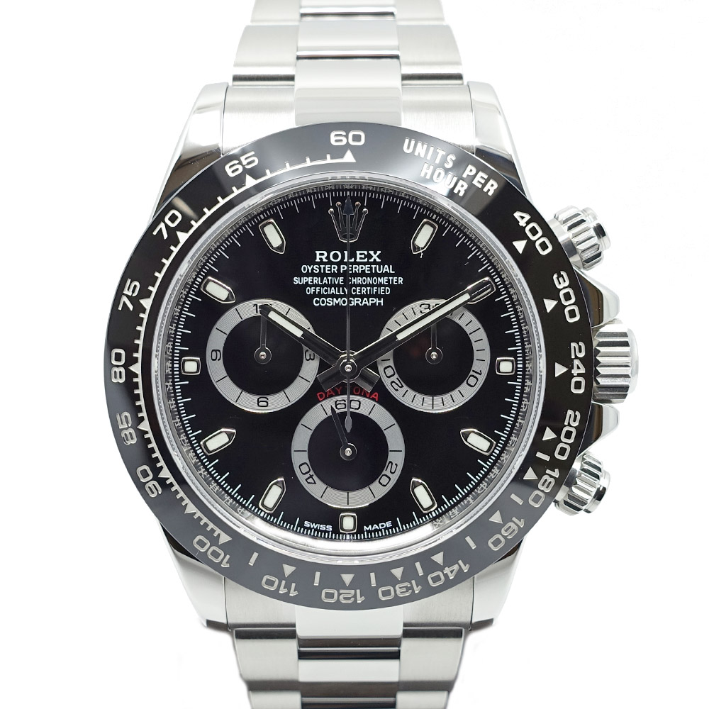 ڱɡۡڥۡROLEXۥå ⥰եǥȥ 116500LN  ֥å  SS ư  2016ǯ ӻסڻž夲ѡۡš