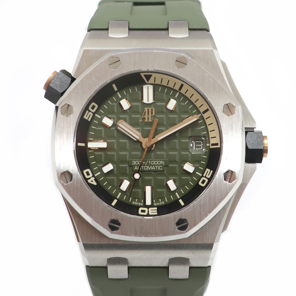 ŷۡAUDEMARS PIGUETۥǥޥԥ 륪 ե祢 С 15720ST.OO.A052CA.01  42mm SS ƥ쥹 С DХå Ȣ ư  ӻסš