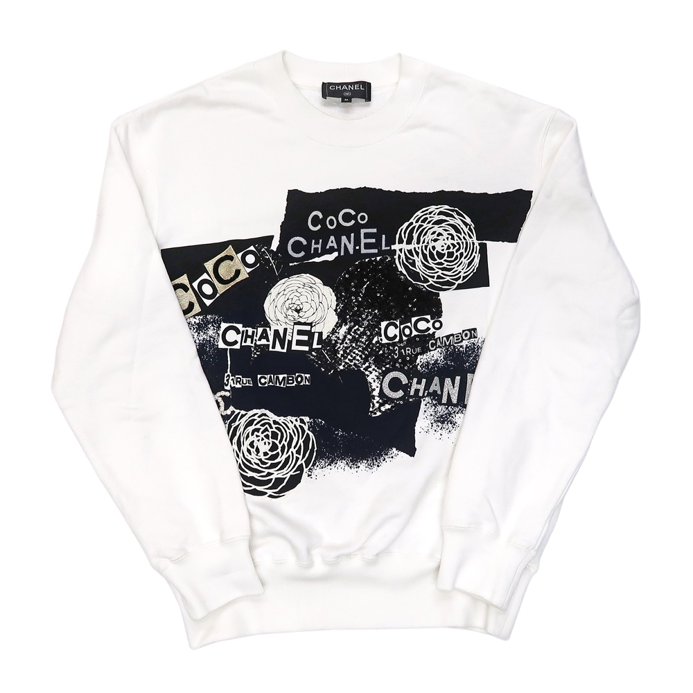 シャネル スウェットトレーナー スパンコールP63298K48933 シャネル スウェットトレーナー スパンコールP63298K48933