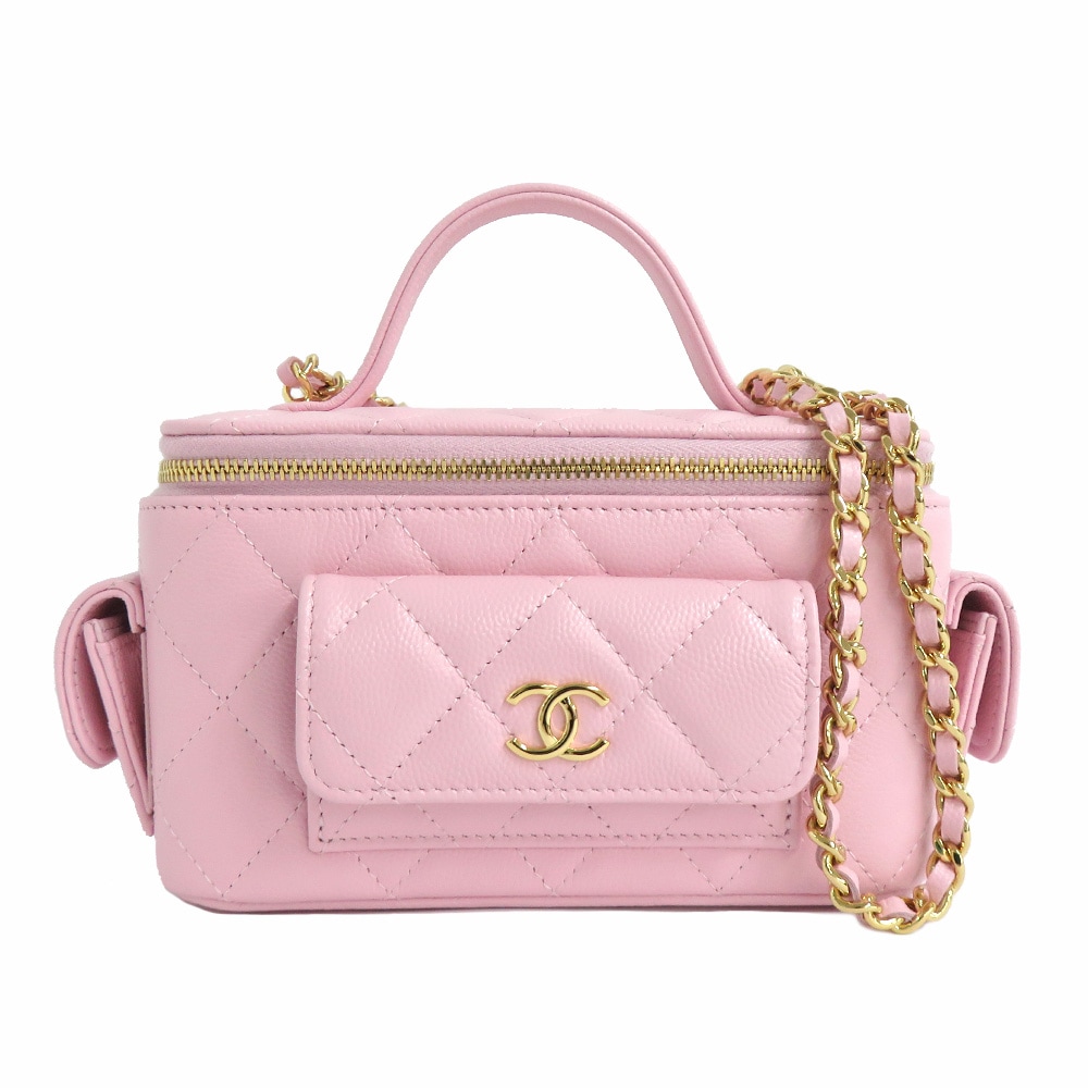 名古屋】【CHANEL】シャネル マトラッセ チェーンクラッチ ヴァニティ