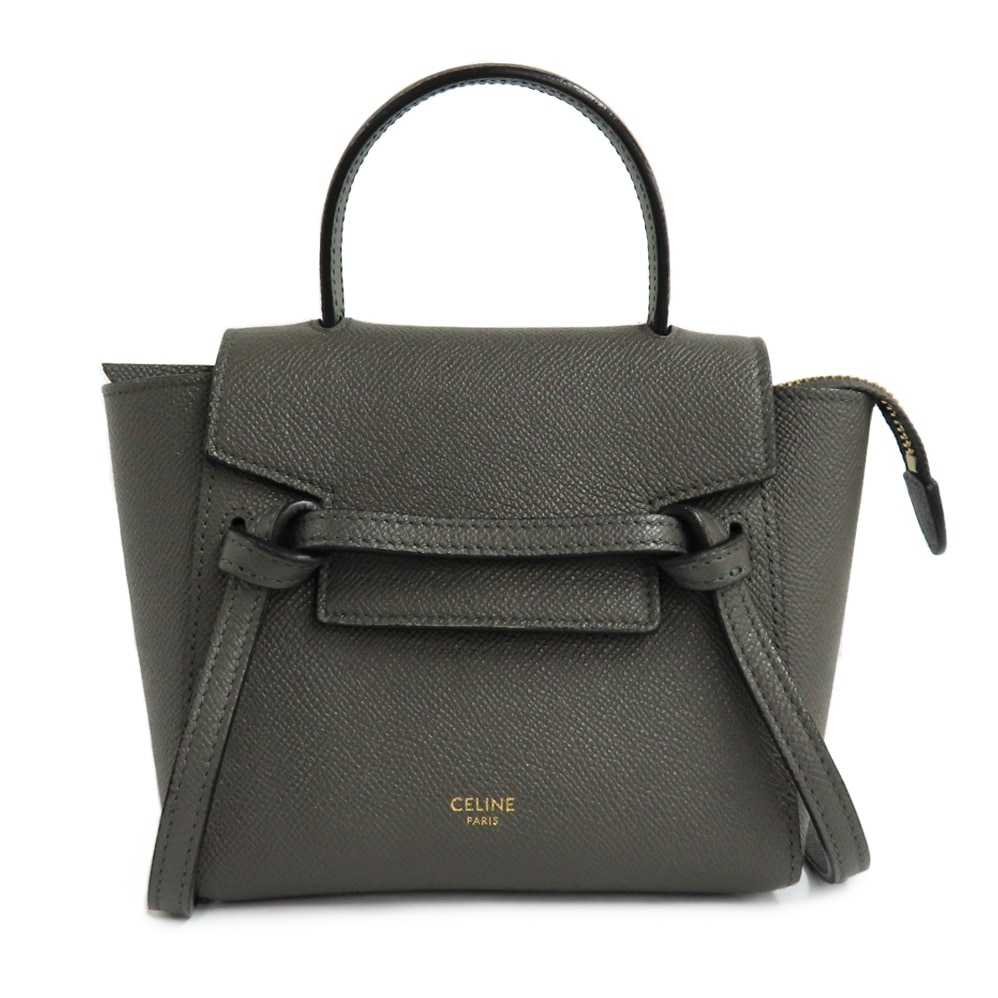 �ڿ���SALE�ۡ�̾�Ų��ۡ�CELINE�ۥ��꡼�� �٥�ȥХå� �ԥ� �ϥ�ɥХå� ���������Хå� 2WAY ���졼 ������ɶ�� �쥶�� ��ǥ���������š�