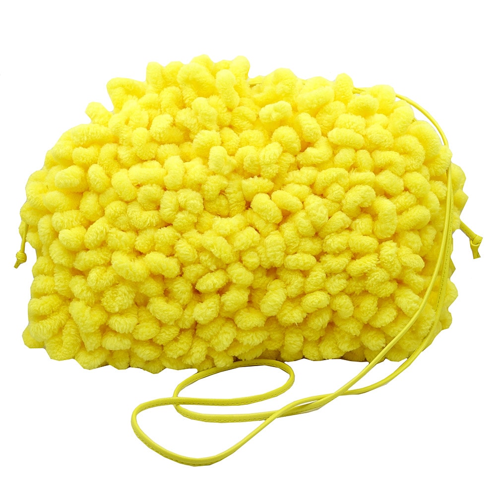 ڱɡۡBOTTEGA VENETAۥܥåƥͥ Хå THE POUCH  ݡ ʥ󥷥ˡ Lemon  顼 /å ܥ  ǥ ¸ޡš