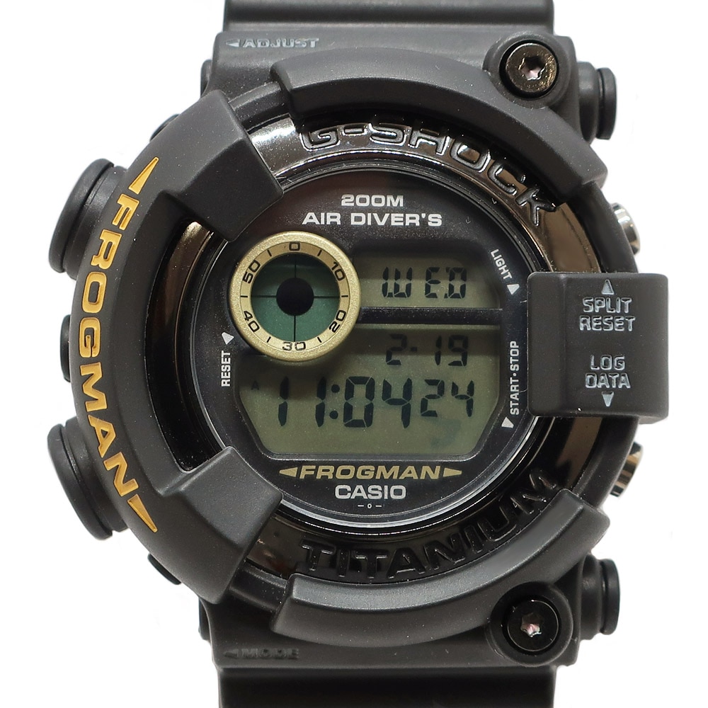 天白】【CASIO】カシオ G-SHOCK FROGMAN フロッグマン DW-8200BM
