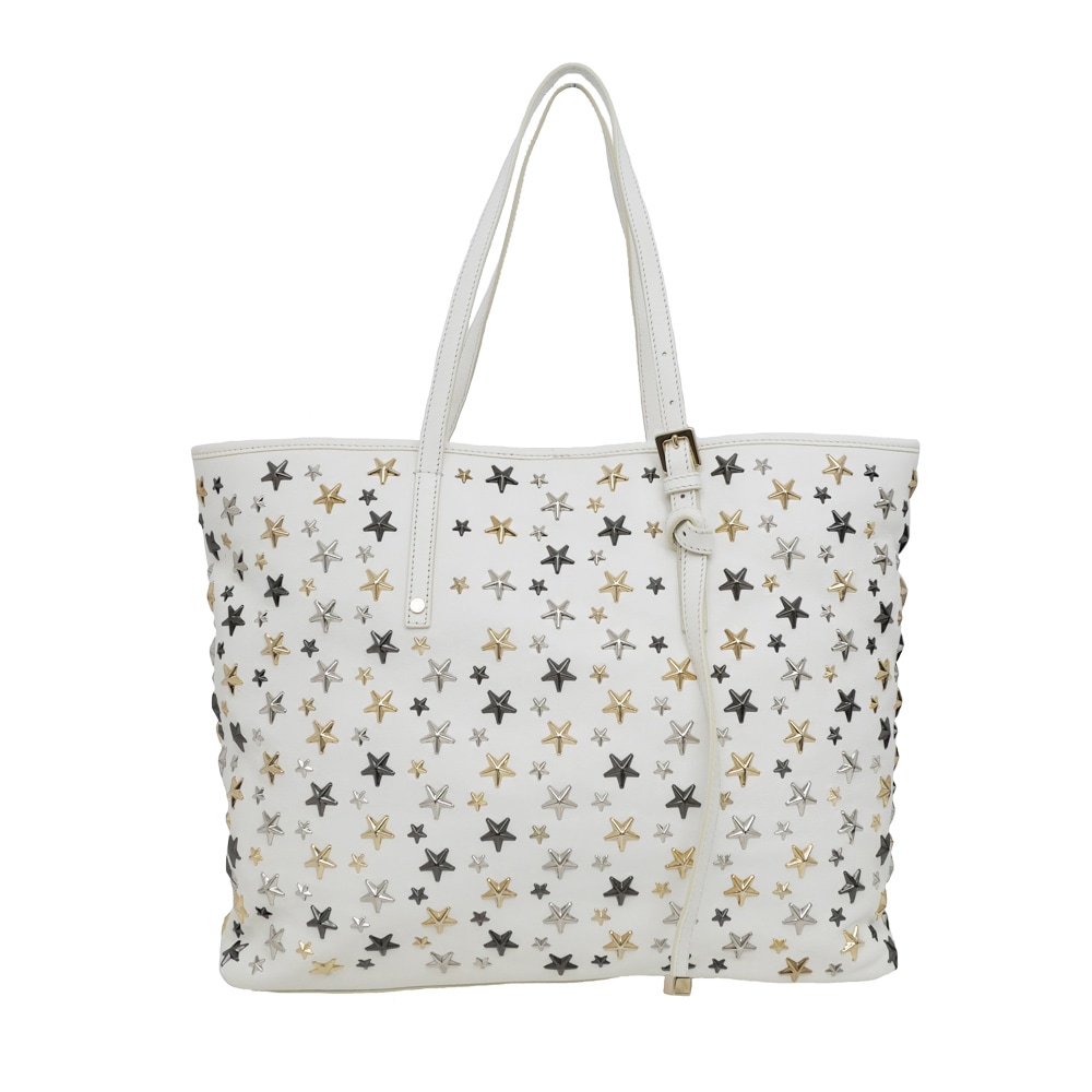 �ڿ���SALE�ۡ�̾��ۡ�JIMMY CHOO�ۥ��ߡ����奦 SASHA M �ȡ��ȥХå� �ۥ磻�� �ޥ�������������å� �� ��ǥ����� ����¾����š�