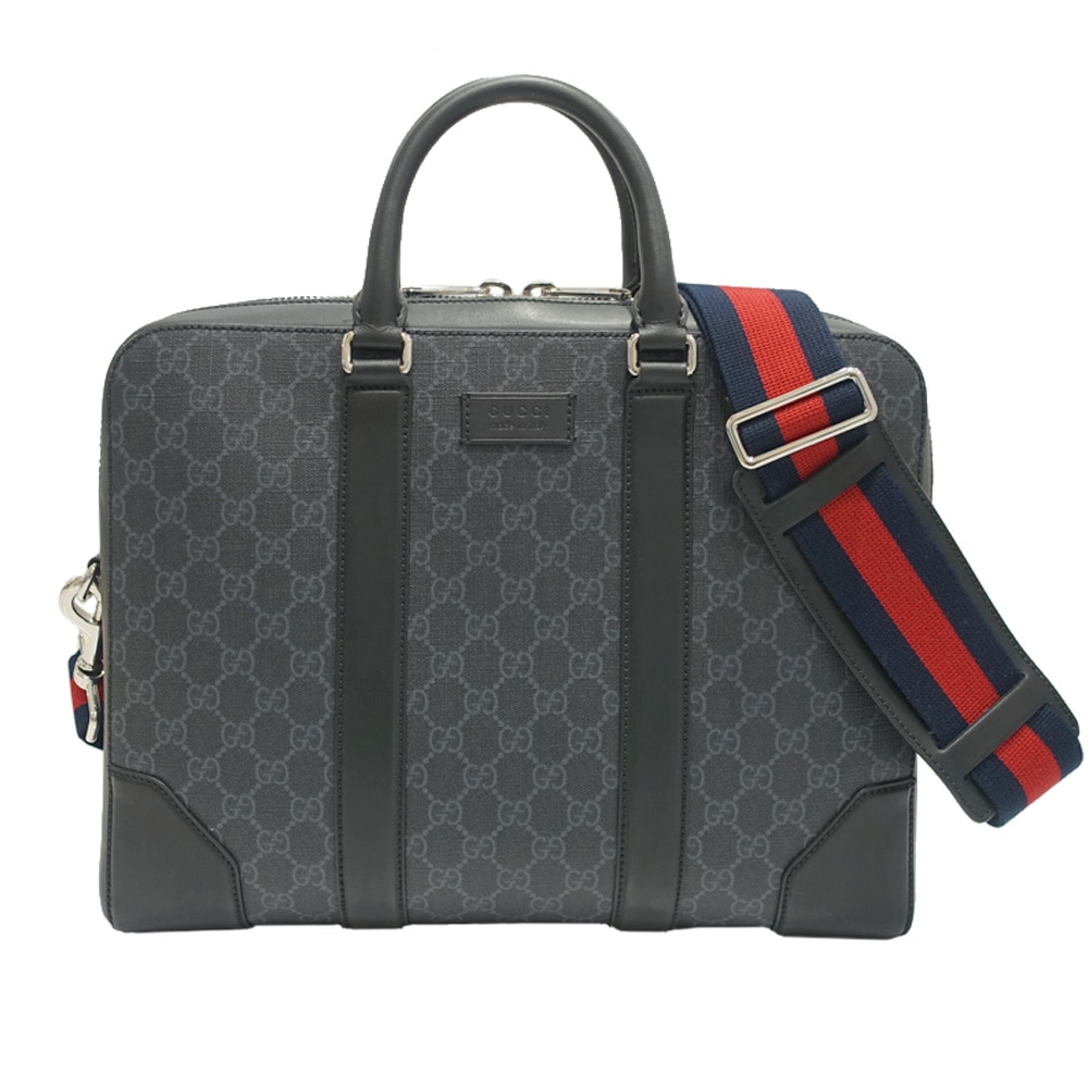 【高級】GUCCI グッチ　ビジネスバッグ　GG　２WAY ショルダー　ポーチ GUCCI グッチ トートバッグ ショルダーバッグ 2WAY メンズ