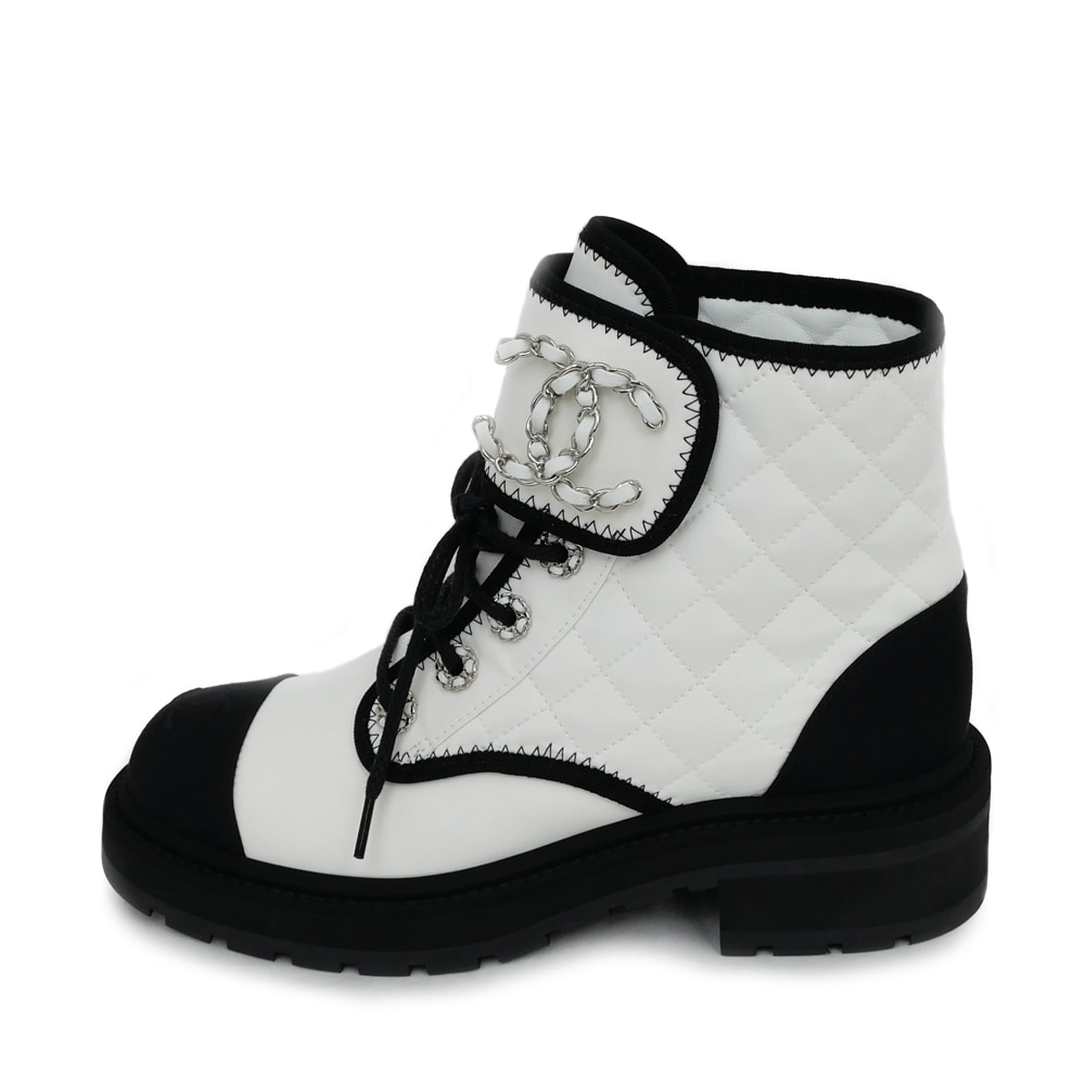 CHANEL シャネル G38273 レースアップシューズ CHANEL シャネル G38273