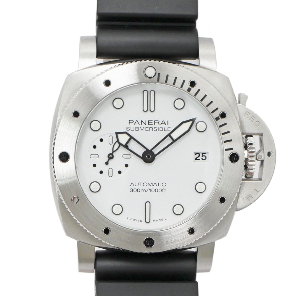 ̾ۡPANERAIۥѥͥ饤 ֥ޡ֥ ӥ 42mm PAM02223 Y ۥ磻 ʸ SS/С ؤ٥դ ư   ӻסš