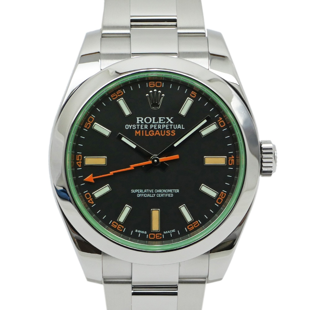̾ۡڥޡۡROLEXۥå ߥ륬 116400GV  ֥å SS ư   ӻסڻž夲ѡۡš
