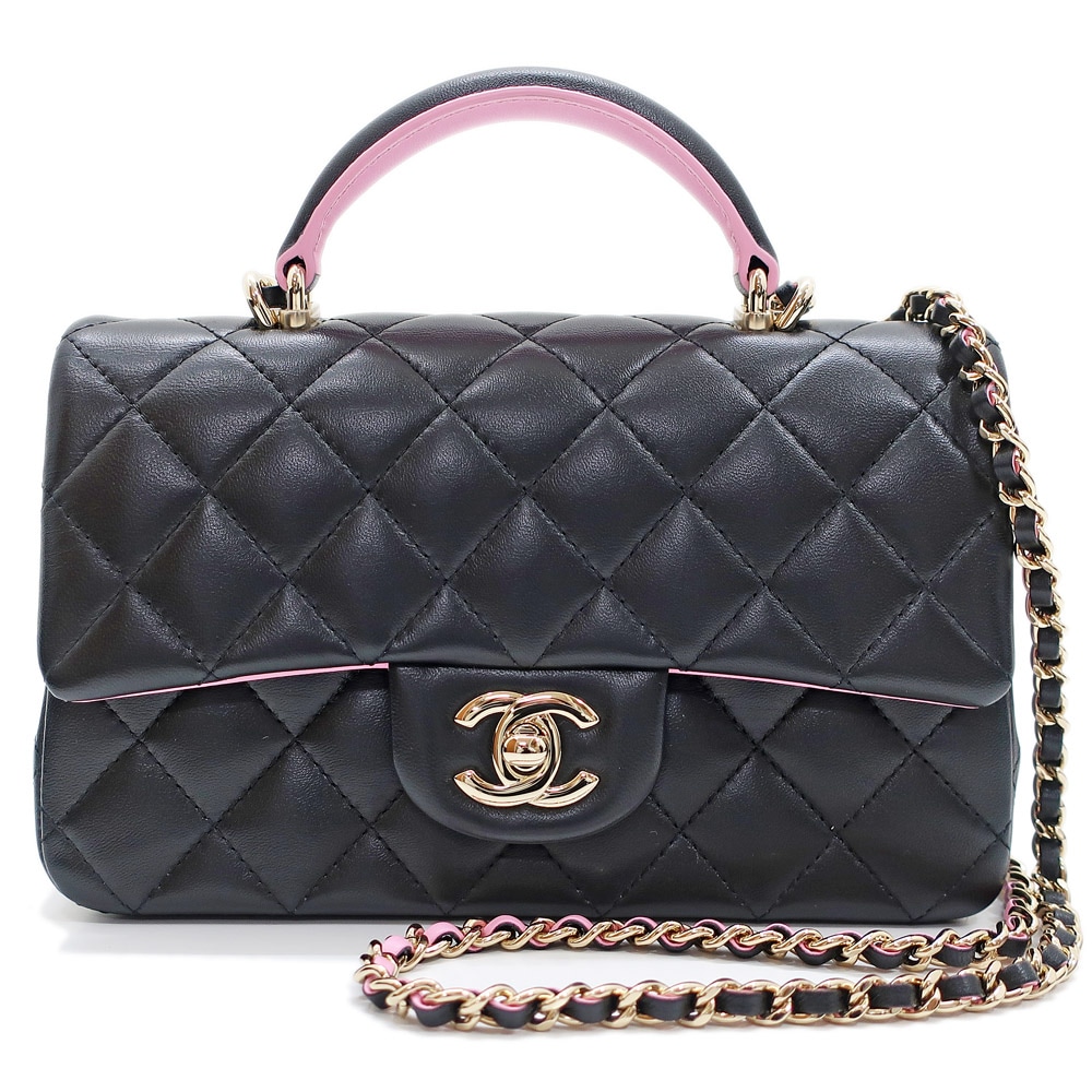 ��ŷ��ۡڥ�����ۡ�CHANEL�ۥ���ͥ� �ȥåץϥ�ɥ� �Хå� �֥�å� �ԥ� �ޥȥ�å� �����ޡ��� GD��� �������󥷥����� AS2431 ��ॹ�������š�