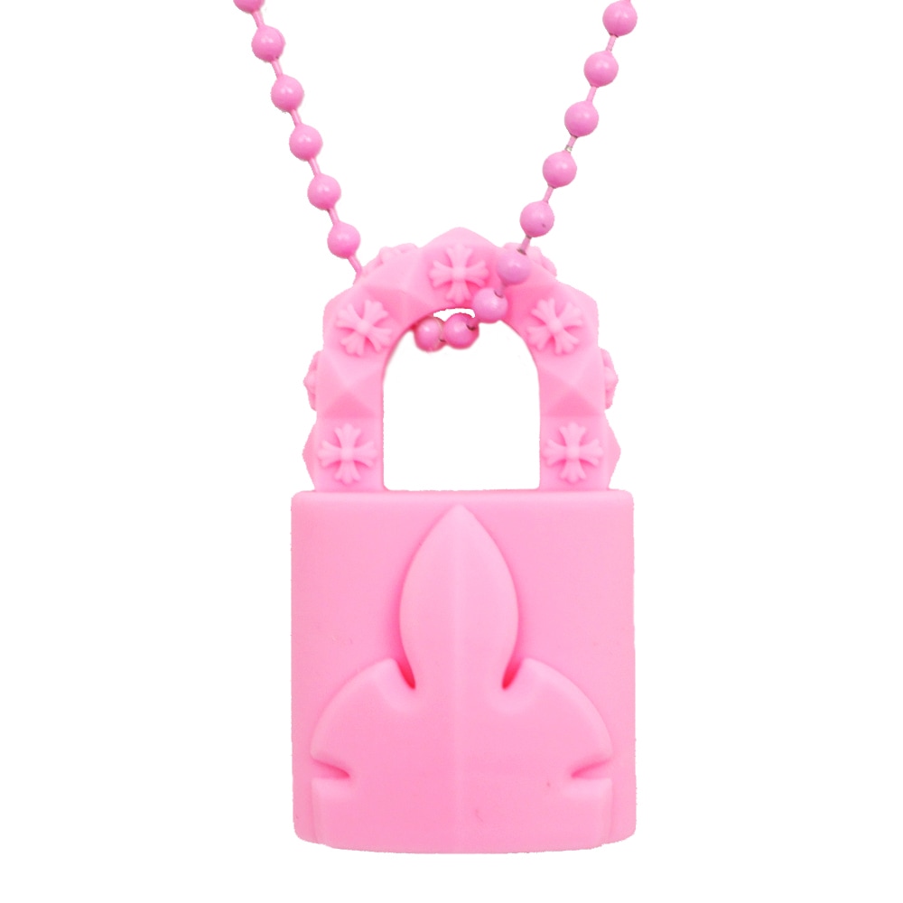 名東】【CHROME HEARTS】クロムハーツ ネックレス PADLOCK FLERKNEE
