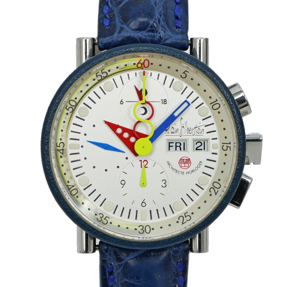 期間限定/アラン・シルベスタイン/クロノバウハウスLOW5100/腕時計/正規品 名東】【決算セール】【ALAIN SILBERSTEIN】アラン シルベスタイン