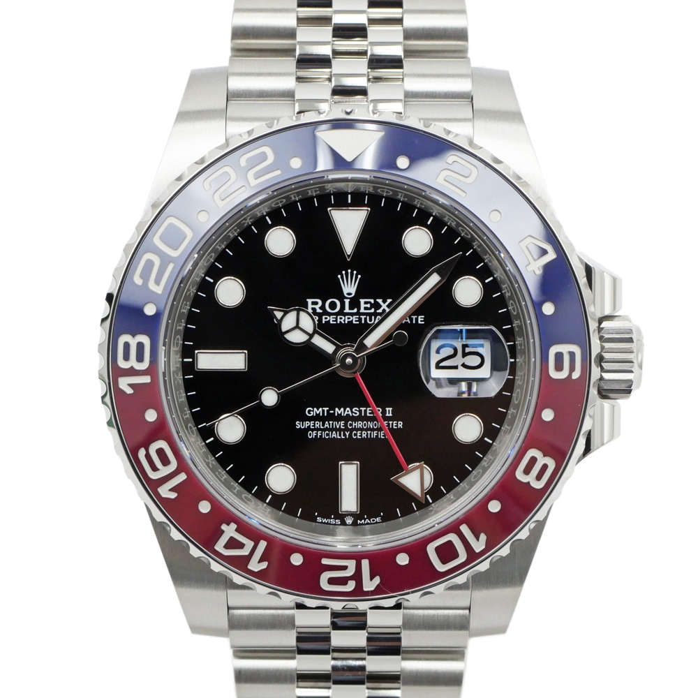 ̾ۡڥޡۡROLEXۥå GMTޥII 126710BLRO  ӥ꡼֥쥹  2025ǯ3 SS ư   ӻסڿʡ̤ۡѡۡš