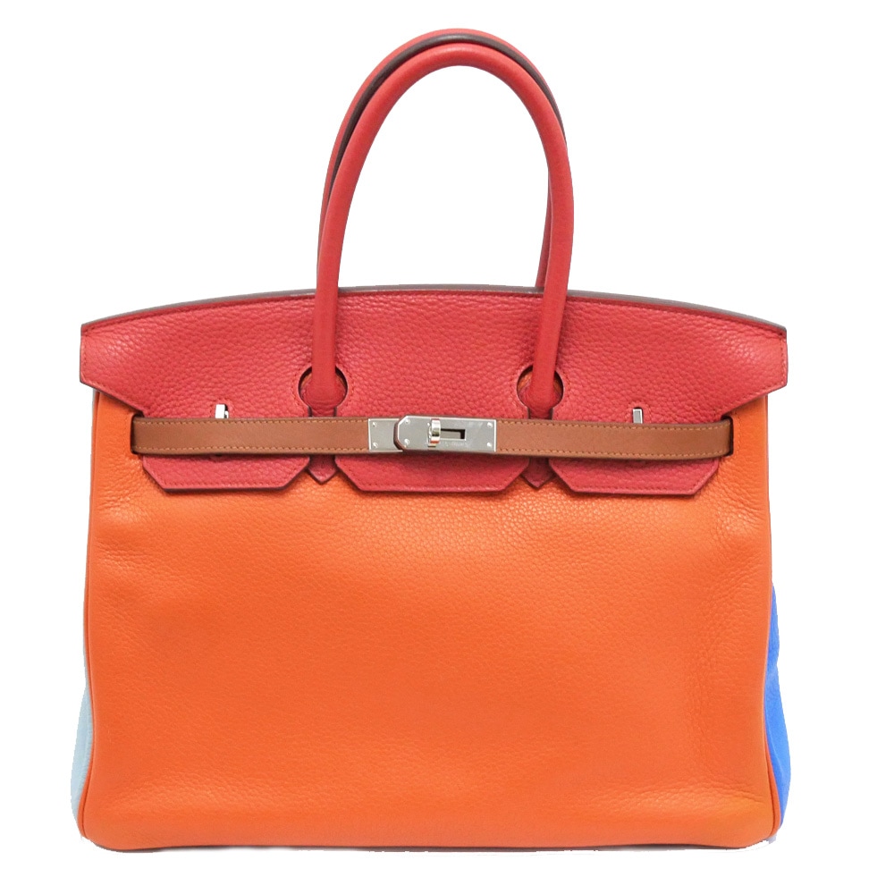 ��̾��ۡ�HERMES�ۥ���᥹ �С�����35 ����륫�� �ȥ��󥯥�ޥ� �����/���󥮡���/�������/�֥롼���/�֥롼���ɥ�/������ ����С���� ��P��� 6�� �ϥ�ɥХå� ��� �쥢ʪ �����ʡ���š�