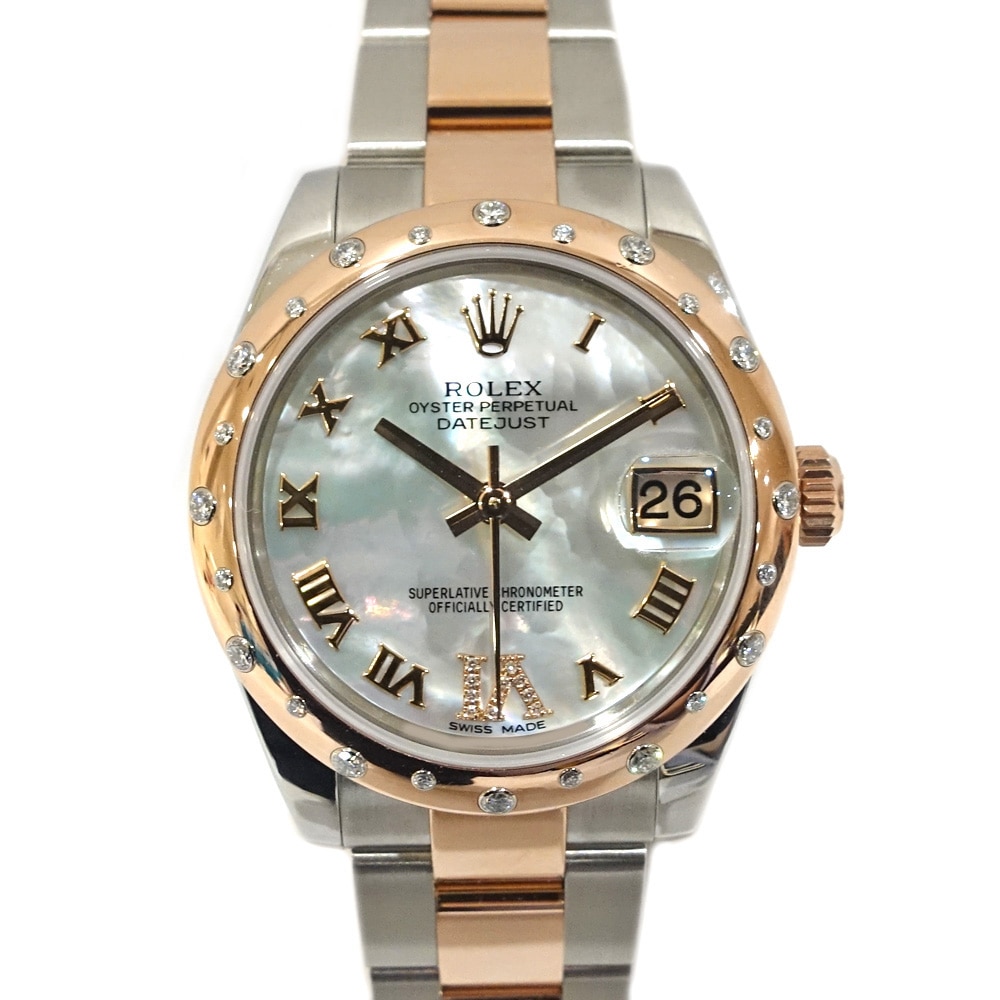 ڱɡۡROLEXۥå ǥȥ㥹 31 178341NR ۥ磻ȥ ӻ VI SS PG ư ֥쥹 ǥš