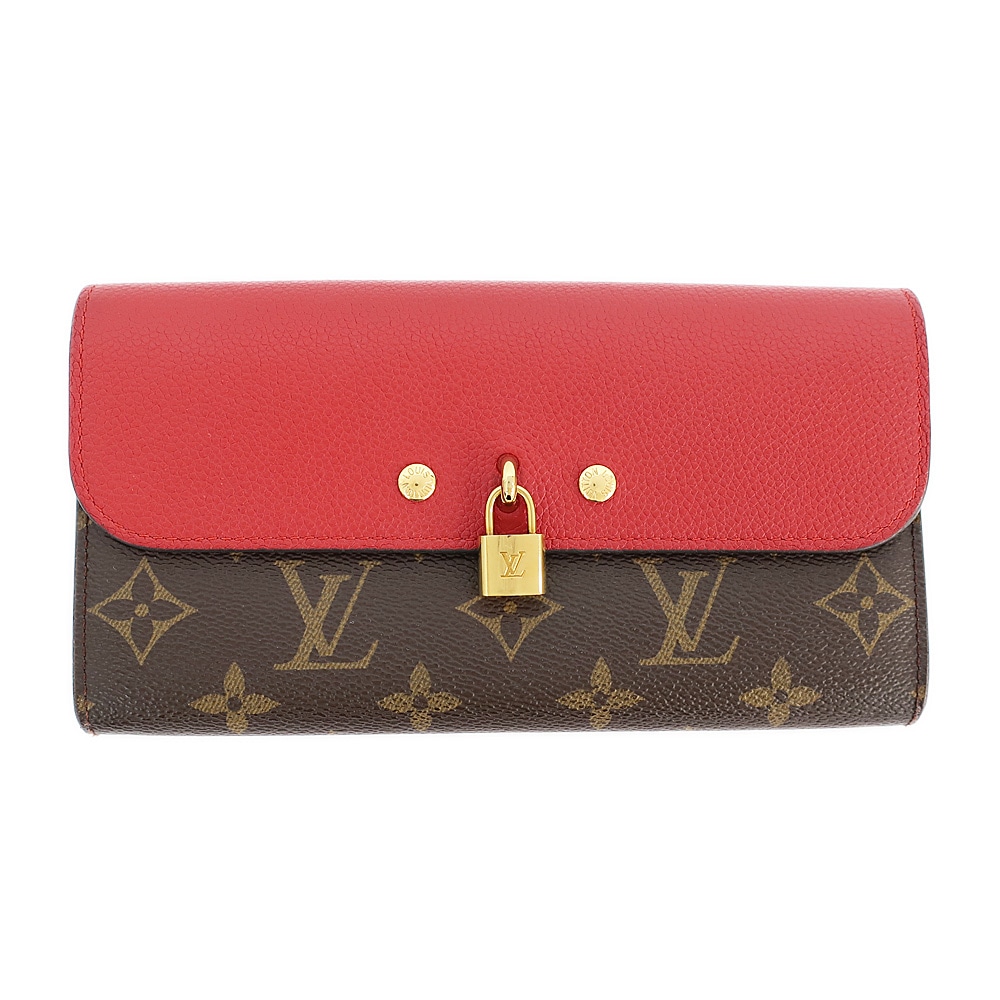 ��ŷ��ۡ�LOUIS VUITTON�ۥ륤�����ȥ� �ݥ�ȥե����桦�������ʥ� Ĺ���� ���� M61836 ��Υ���� �֥饦�� ��å� ������ɶ�� �쥶�� ��ǥ���������š�