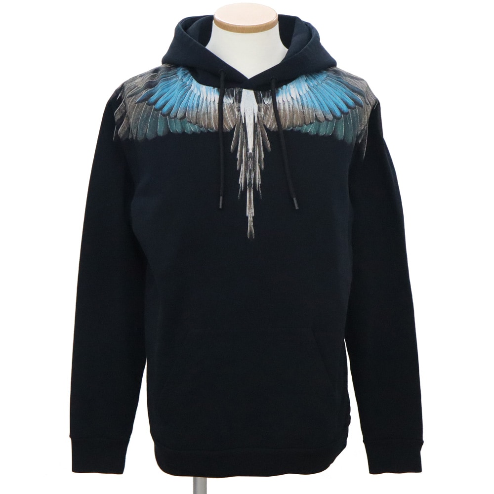 マルセロバーロン  MARCELO BURLON DOVEトレーナー 黒 L マルセロバーロン MARCELO BURLON DOVEトレーナー 黒 L