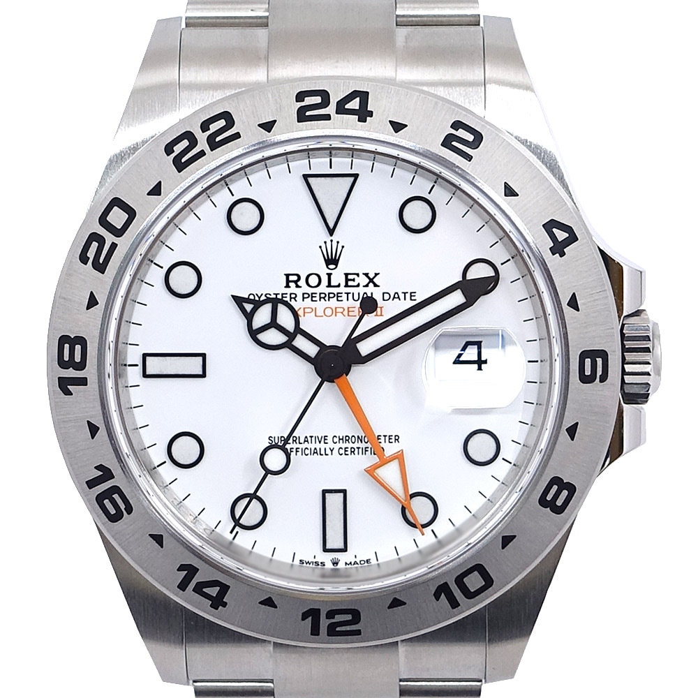 ڱɡۡڥۡROLEXۥå ӻ ץ顼2 42mm 226570 WH ʸ ॷꥢ SS ƥ쥹   ư 2021ǯ ݾڽš