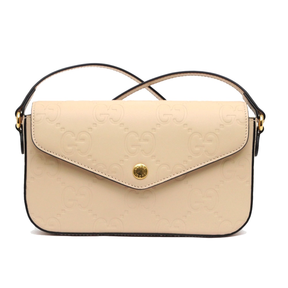 Gucci ショルダーバッグ ベージュ レザー 楽天市場】（未使用展示品）グッチ GUCCI ソーホー レザー