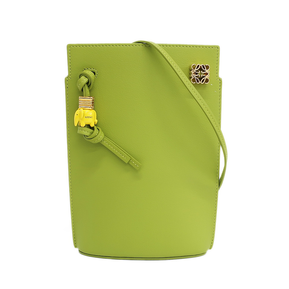 天白】【LOEWE】ロエベ ダイスポケット ショルダーバッグ ポシェット