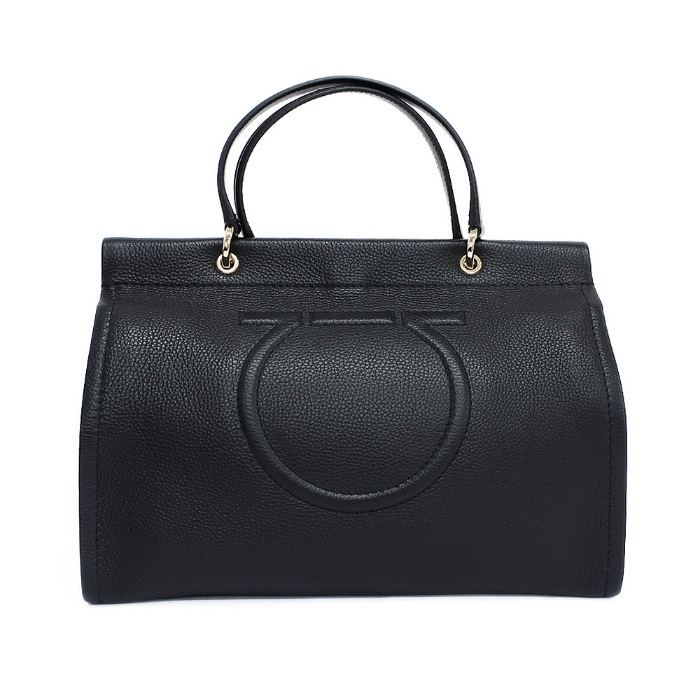 【美品】フェラガモ 2way ハンドバッグ ガンチーニ 金具 ブラック レザー 楽天市場】フェラガモ 2WAYバッグ ガンチーニ スエード レザー