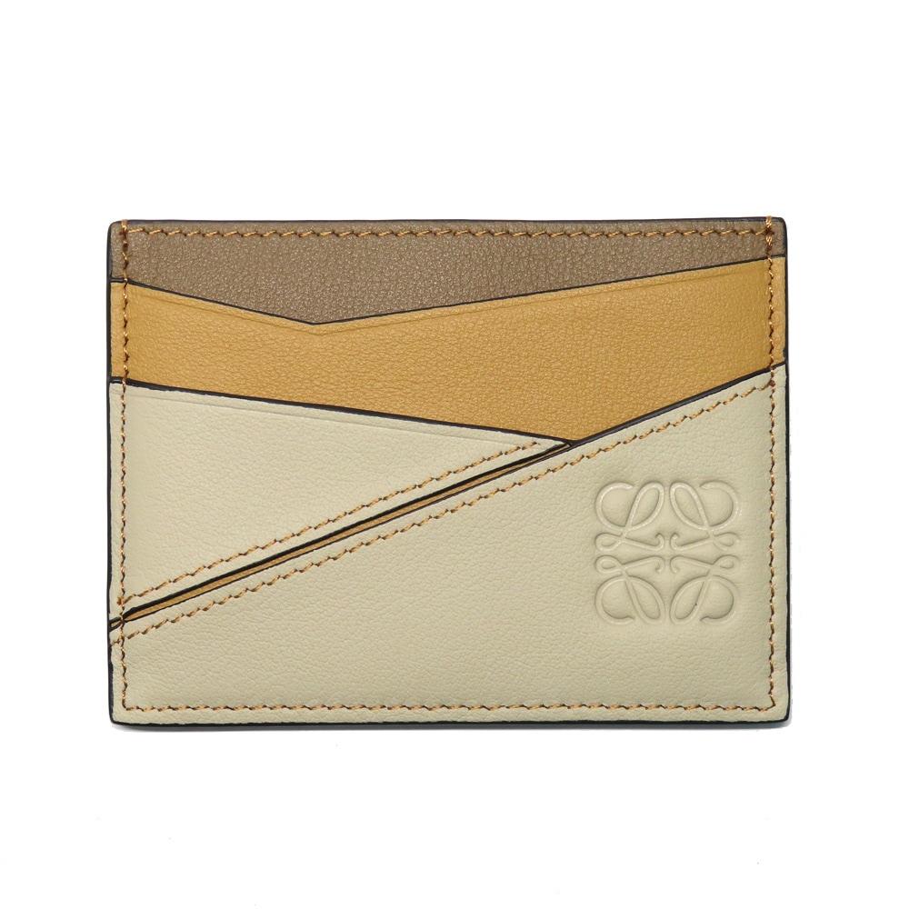 名古屋】【LOEWE】ロエベ パズル カードホルダー トリコロール