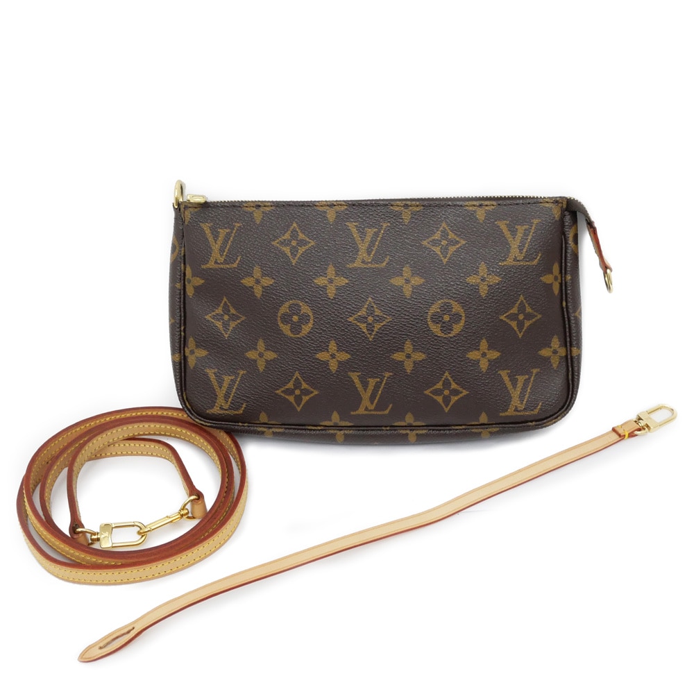【良品】ルイヴィトン モノグラム ポシェット アクセソワール M51980 名東】【LOUIS VUITTON】ルイヴィトン モノグラム ポシェット
