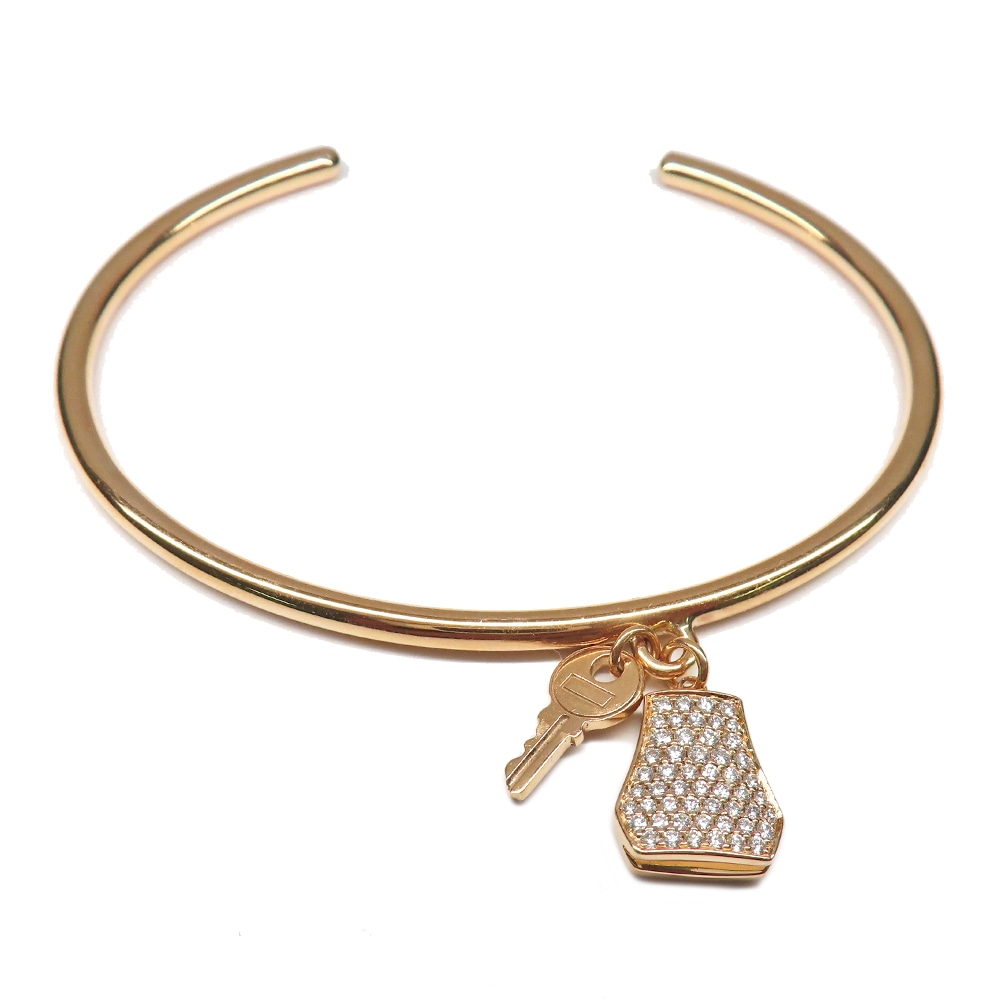 名古屋】【HERMES】エルメス ケリークロシェット バングル ST H220466B