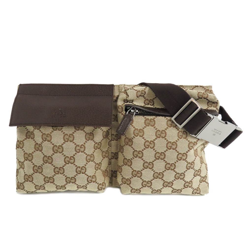 名古屋】【GUCCI】グッチ GGキャンバス ウェストポーチ ボディ