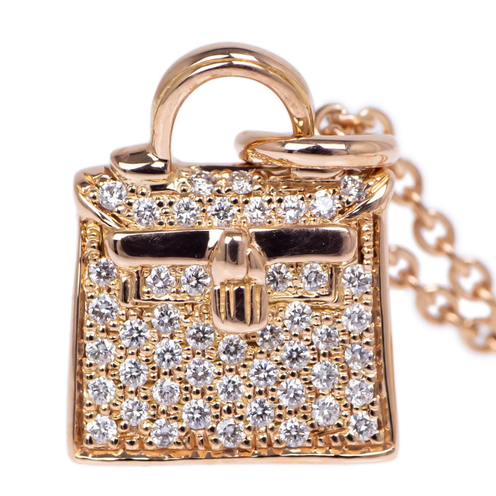 名東】【HERMES】エルメス アミュレット ケリー ペンダント ネックレス