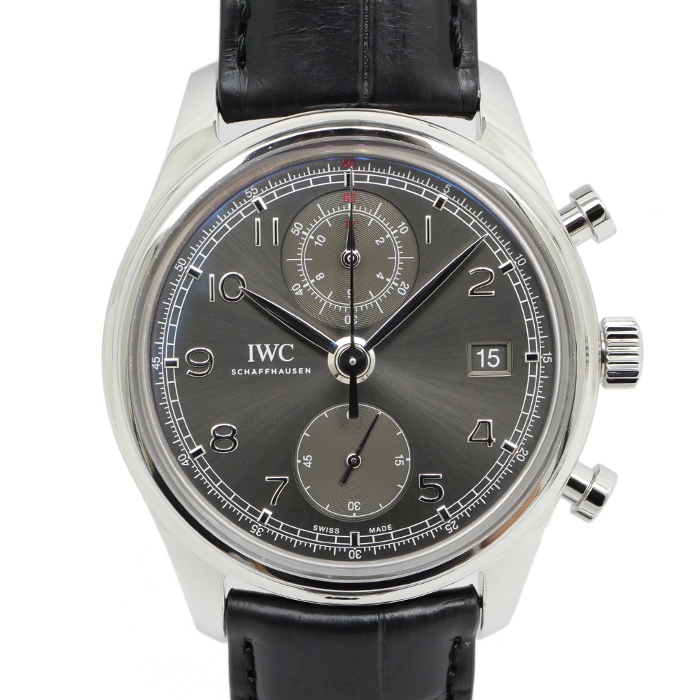 ��̾��ۡ�IWC�ۥ��󥿡��ʥ���ʥ륦���å�����ѥˡ� �ݥ�ȥ����� �����Υ���� ���饷�å� IW390404 ���졼 SS/�쥶�� ��ư���� ��� �� �ӻ��� �ڻž夲�ѡۡ���š�