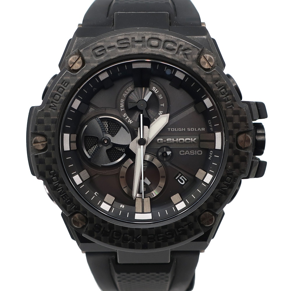 【天白】【CASIO】カシオ G-SHOCK 5000シリーズ GMW-B5000-1JF メタル ラバー SS ソーラー 電波受信機能 ブラック メンズ 腕時計【中古】