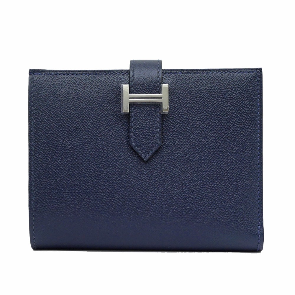 エルメス Hermes HERMES 二つ折り財布 AZAP SILKIN COMPACT