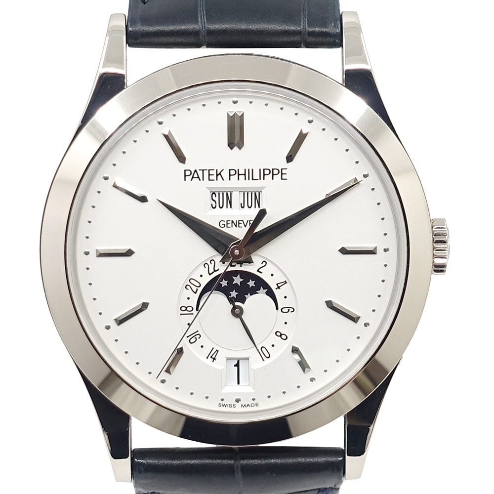�ڱɡۡ�PATEK PHILIPPE�ۥѥƥå��ե���å� �ӻ��� ����ץꥱ������� 5396G-011 ���˥奢�륫������ �ࡼ��ե����� 750 K18WG ��ư���� ���ꥲ������ SV�� ���� ��� �ݾڽ� 2014ǯ���� Ȣ����š�