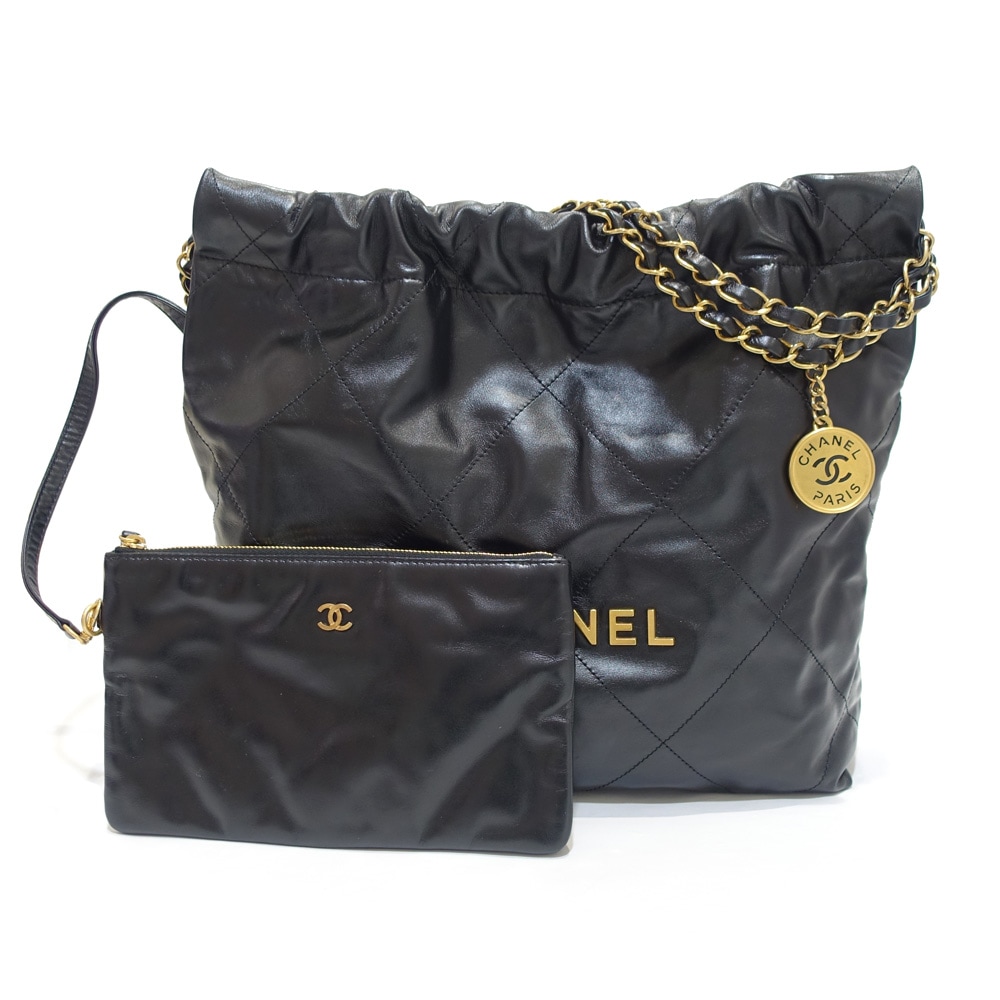 ڱɡۡCHANELۥͥ CHANEL 22 ⡼ AS3260 ॷꥢ 2WAYХå 㥤ˡե ֥å ʥ ɶ ǥ 󥷥 ݡš