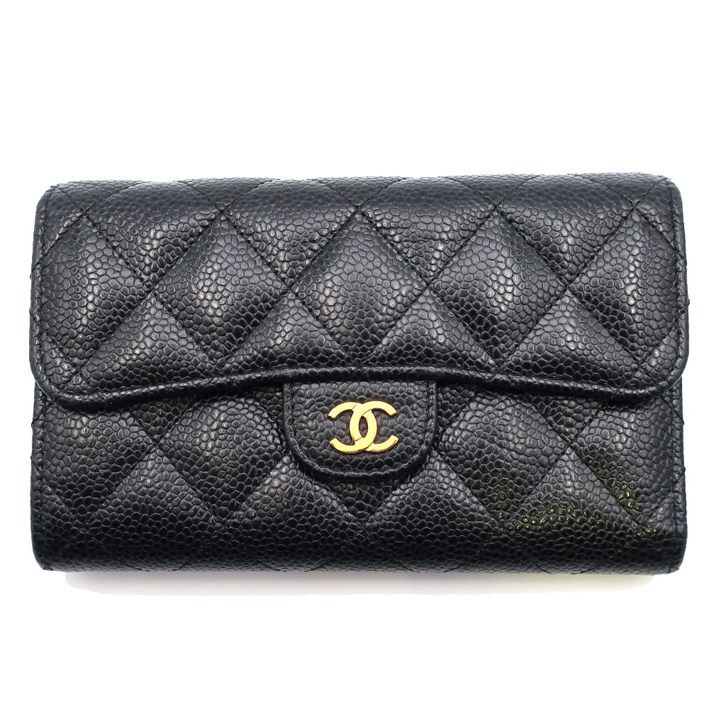 天白】【セール】【CHANEL】シャネル マトラッセ ミディアム フラップ