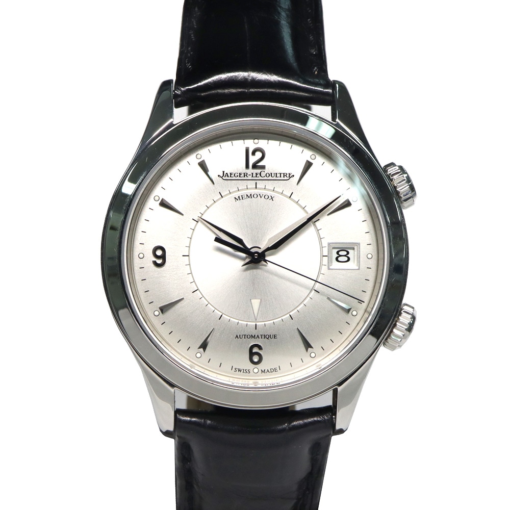 ��̾�Ų��ۡ�JAEGER LECOULTRE�ۥ��㥬���륯��� �ޥ��������ܥå��� Q1418430 ����С� SS �쥶�� ��ư�� ����ӻ��� �ˡ���š�