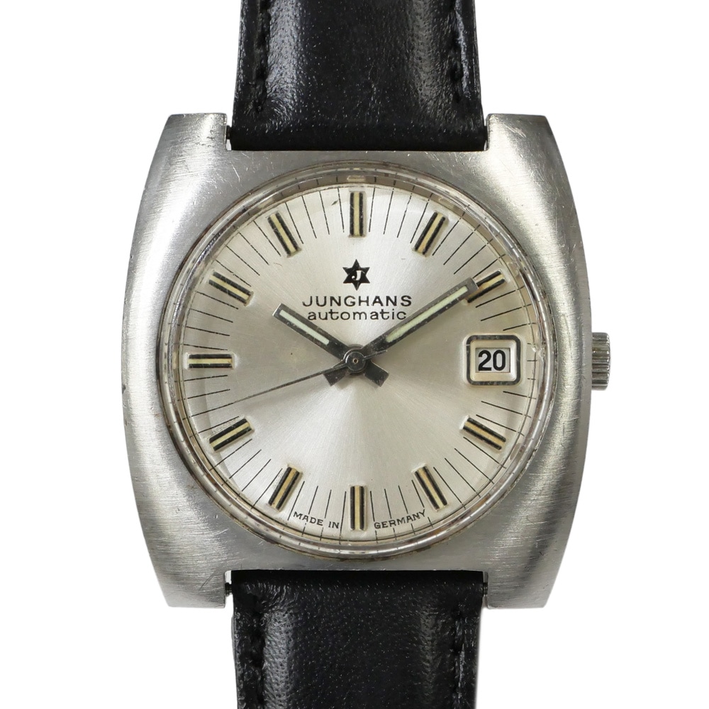 名東】【JUNGHANS】ユンハンス ヴィンテージウォッチ シルバー文字盤