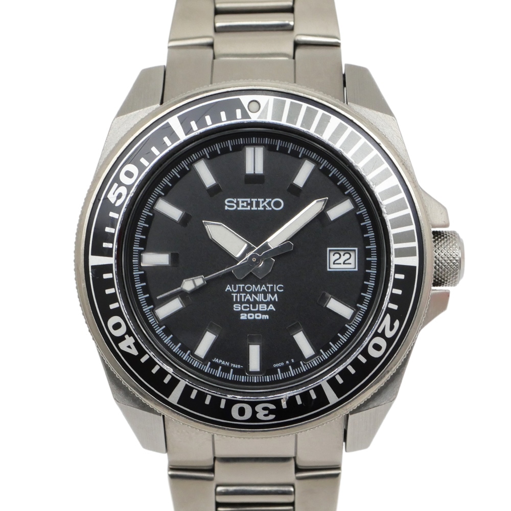 名東】【SEIKO】セイコー ブラックサムライ ダイバースキューバ