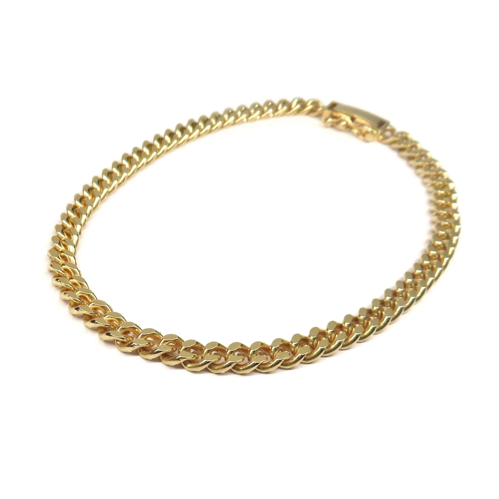 名古屋】【JEWELRY】ブレスレット 喜平 キヘイ 2面 シングル K18YG 750